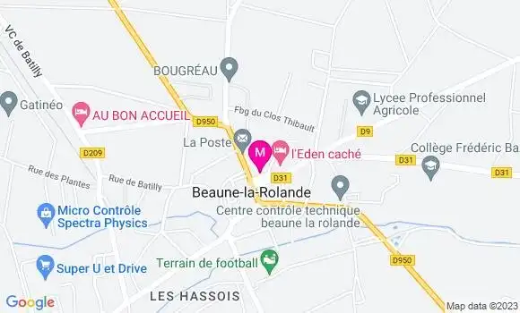 Localisation Le Café du Commerce