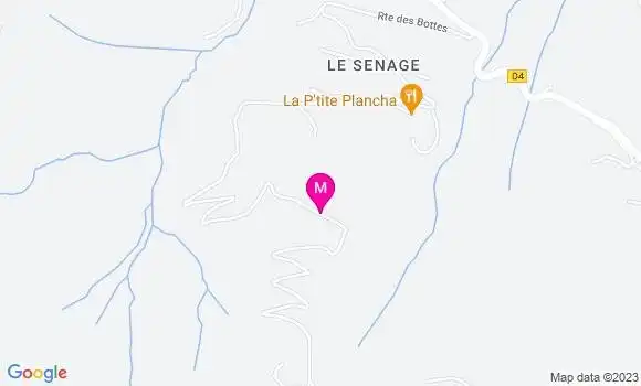 Localisation Restaurant  Chez La Phine