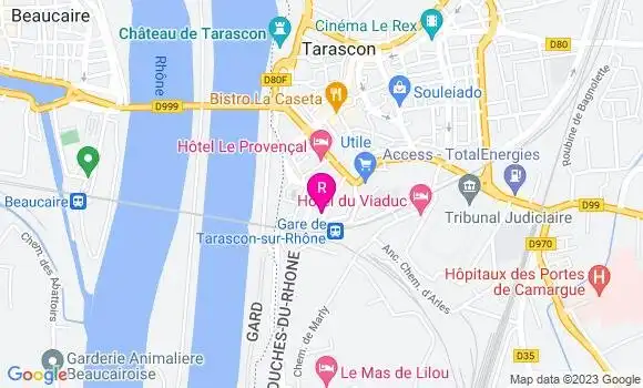 Localisation Restaurant  Le Comptoir des Gourmets