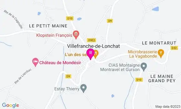 Localisation Restaurant  Chez Loulou