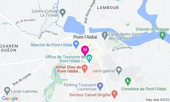 Localisation Restaurant Bar Lilou B
