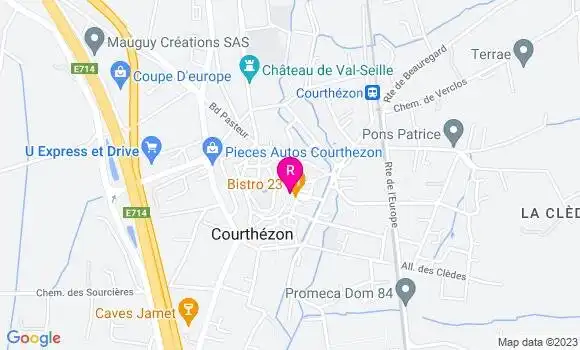 Localisation Restaurant  Pasta