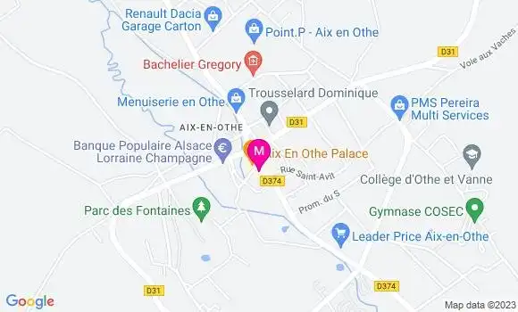 Localisation Restaurant  Burger Street