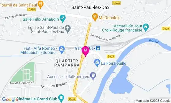 Localisation Restaurant  Street Food Landes