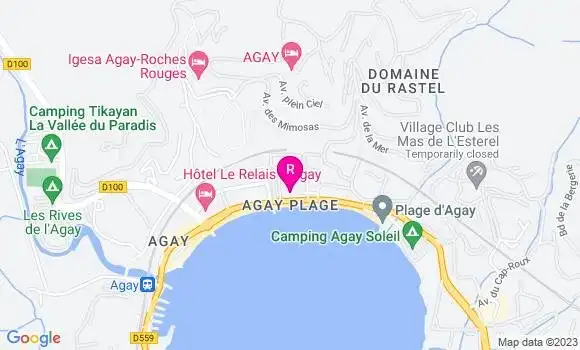 Localisation Restaurant  Le Bahia
