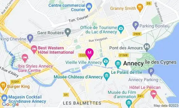 Localisation Café Brumes