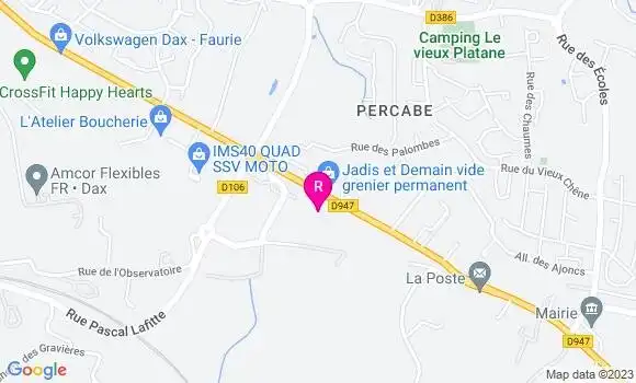 Localisation Restaurant  La Cave