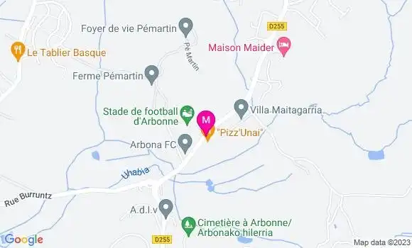 Localisation Restaurant  Pizz