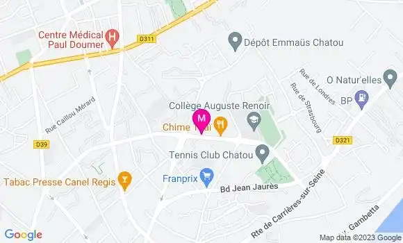 Localisation Sushi Thaï
