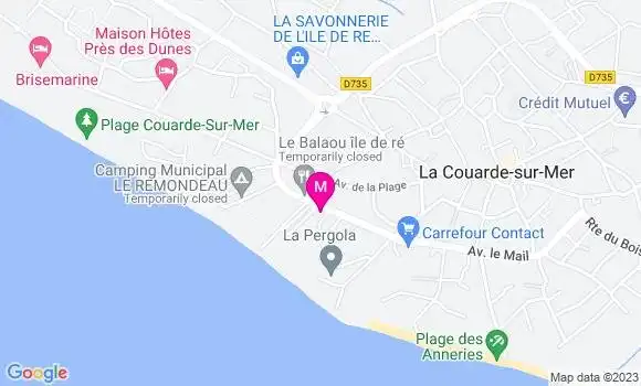 Localisation Pizzeria Au Point Chaud
