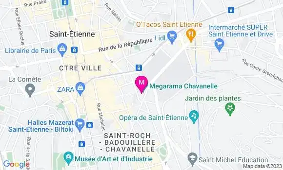 Localisation Restaurant  Le Krust