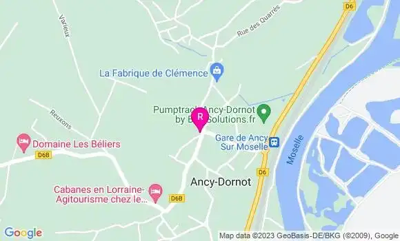 Localisation Restaurant  Room Service Ancy