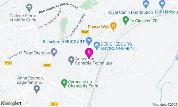 Localisation Restaurant  O