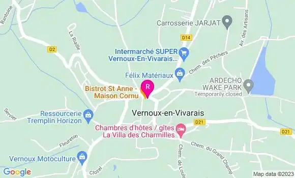 Localisation Restaurant  Ca Mange Pad Pain