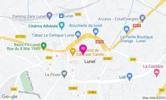 Localisation Restaurant  La Soupe Osée