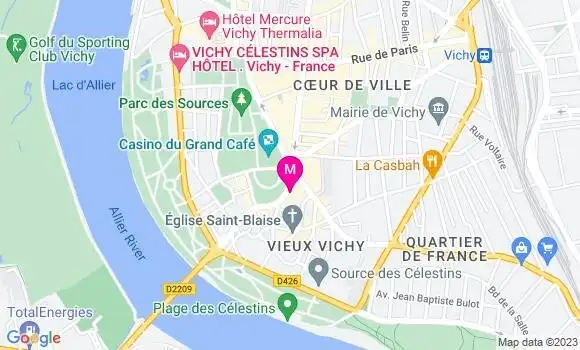 Localisation Restaurant Bar Le Lapin