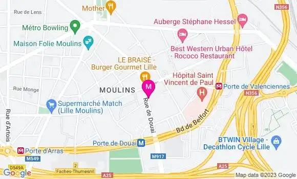 Localisation Restaurant Africain Le Berceau d