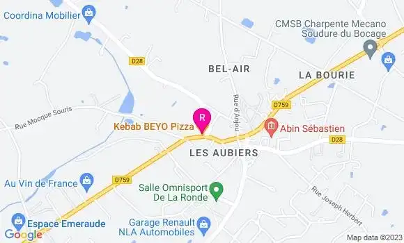 Localisation Kebab Beyo