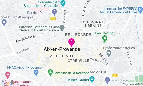 Localisation Restaurant  Au Verre Levé