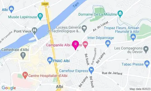 Localisation Restaurant  O Comptoir