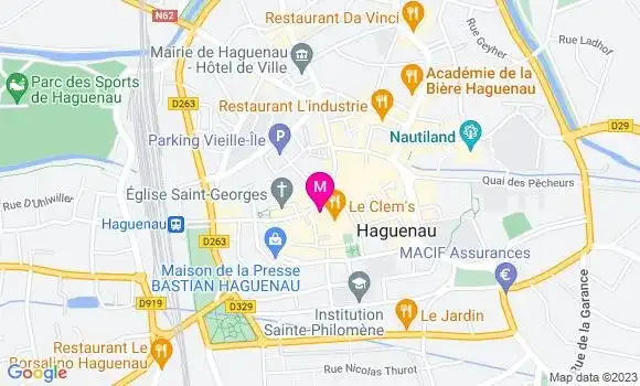 Localisation Restaurant  L
