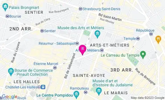 Localisation Restaurant Japonais Arc en Nuit