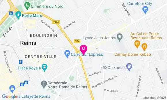 Localisation Pub Le Grisbi