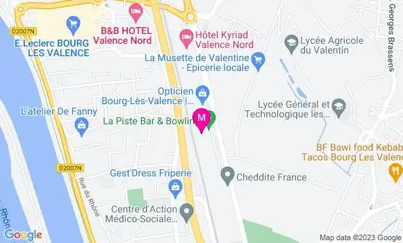 Localisation Restaurant Tacos Planete Kebab