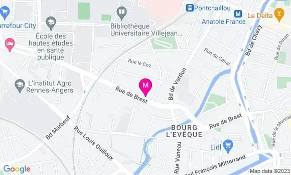Localisation Restaurant  Fissa Pizza