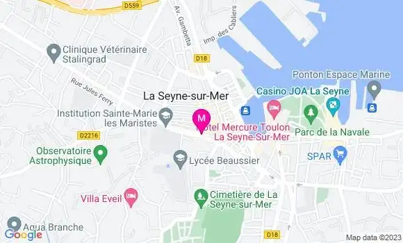 Localisation Fast Food Café