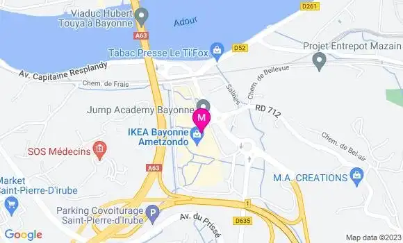 Localisation Restaurant  Brioche Dorée