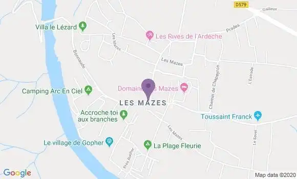 Localisation Restaurant  Les Lauriers