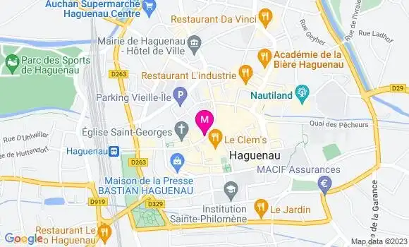 Localisation Restaurant  La Mie Câline