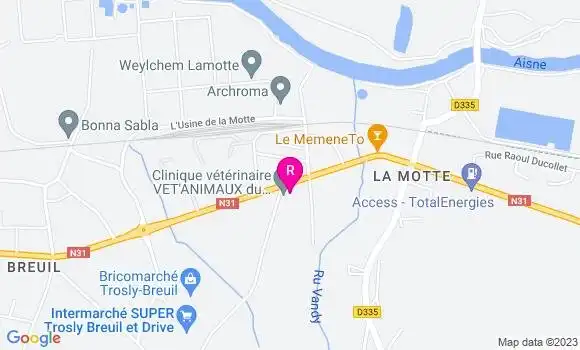 Localisation Restaurant Turc Marmara