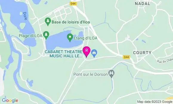 Localisation Restaurant Bar Le Moulin Bleu