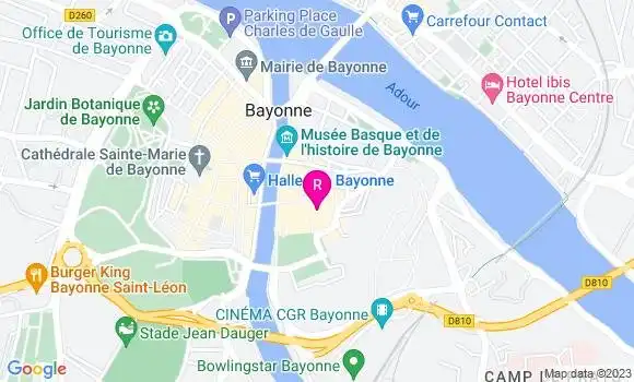 Localisation Sandwicherie La Fringale