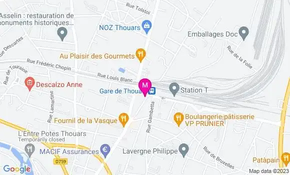 Localisation Restaurant  Pizza Soleil
