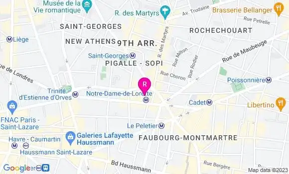 Localisation Restaurant  So Nat