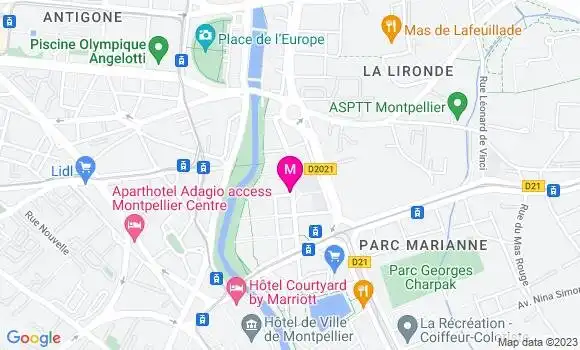 Localisation Sandwicherie Les Délices de Richter