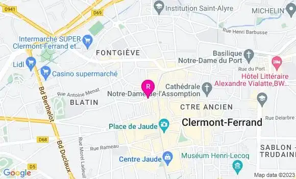 Localisation Restaurant Grec Kafe Niho