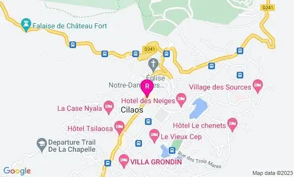 Localisation Restaurant  Le Magnolia