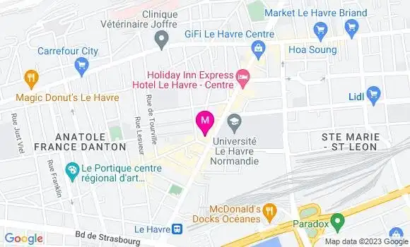 Localisation Le Café du Sirius