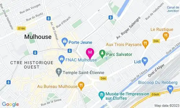 Localisation Sandwicherie La Grignotte Montaigne
