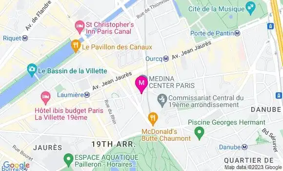 Localisation Restaurant  Saréden