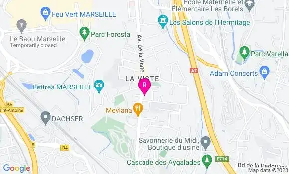Localisation Restaurant  O Plaisir