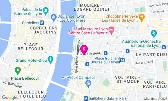 Localisation Restaurant  Grand Café de la Préfecture