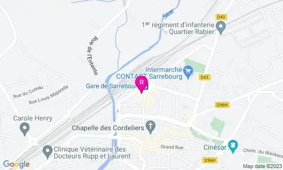Localisation Restaurant  Le Palace