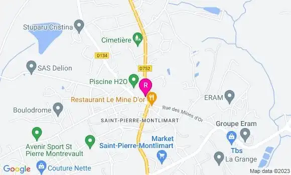 Localisation Restaurant  Ze Pizza