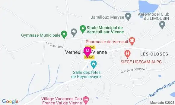 Localisation Kebab O Regal de Verneuil