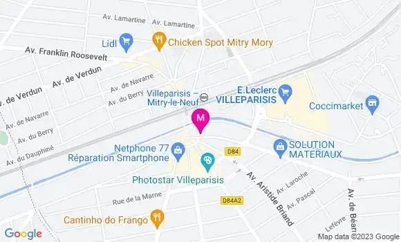 Localisation Restaurant  Au Poulet Doré